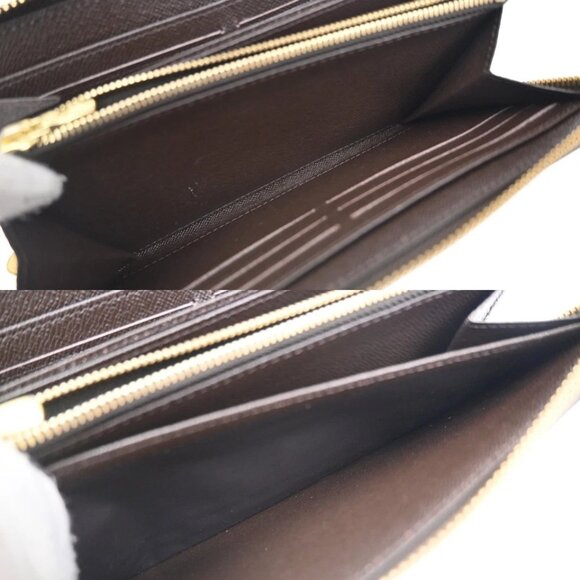 LOUIS VUITTON Zippy Wallet Vivienne Zip Around Damier Ebene Brown 368-082725 - Picture 13 of 16